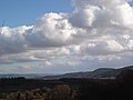 Paysage de fin d'hiver sur la commune de Châtelus-le-Marcheix