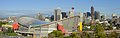 Calgary Saddledome and city skyline