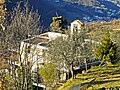 Saint Leonard church in the abandoned (now in restructuring) village of San Leonardo in Collina