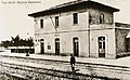 Stazione ferroviaria nei primi decenni del 1900