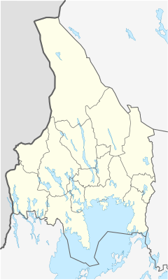 Mapa de localización de Värmland