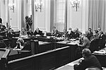 Thumbnail for File:Tweede Kamer Algemene beschouwingen over Financien overzicht regeringstafel, Bestanddeelnr 923-9228.jpg