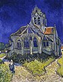 24 Vincent van Gogh - The Church in Auvers-sur-Oise, View from the Chevet - Google Art Project uploaded by DcoetzeeBot, nominated by Paris 16