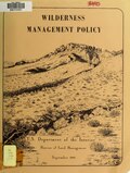 Thumbnail for File:Wilderness management policy (IA wildernessmanage5496unit).pdf