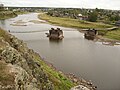 Fußgängerbrücke über die Tura