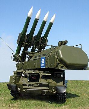 Buk-M2-Lenkwaffenstarter