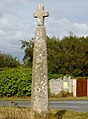 Stèle datant de l'Âge du fer, christianisée par la suite, située à 150 mètres de la chapelle.