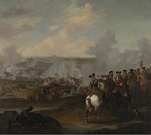Battle of Blenheim by Joshua Ross, 1715, at the Cabinet Office