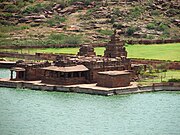 Bhutanatha group of temples facing the Agasythya Tank