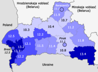 Współczynnik urodzeń na 1000 mieszkańców