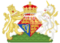 Arms of Elizabeth Alexandra Mary of Windsor, Heiress Presumptive (1944-1947)