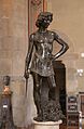 David, scultura in bronzo di Andrea del Verrocchio, 1472-1475 circa, Firenze, Museo nazionale del Bargello.