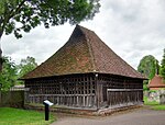 Bellcage to north side of churchyard