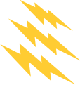 Three Lightning Bolts (dt. „Dreifachblitz“)