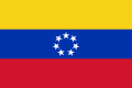 Vlajka Spojených států venezuelských (1905–1930) Poměr stran: 2:3