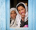 Hazara girl in Bamyan Province