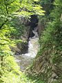 Río cerca de la gruta de Škocjan.