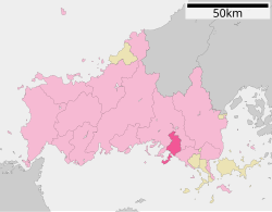 Location of Kudamatsu