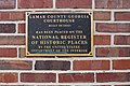 Lamar County Courthouse, National Register of Historic Places plaque