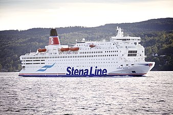 «Silja Regina» som «Stena Saga» siden 1994 i Oslofjord