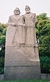 Marx and Engels monument in Shanghai, China