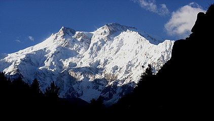 9. Nanga Parbat in the Himalaya