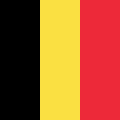 比利時海上用旗、縱橫比1:1