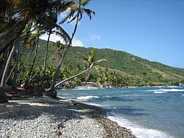 Strand in de gemeente Patillas