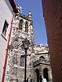 The bell tower of St. Mary's Church