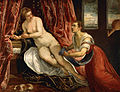 Danae, Tintoretto, circa 1570