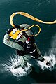 21 U.S. Navy Diver enters the water during a training evolution at the Naval Diving and Salvage Training Center 140218-N-IC111-156 uploaded by Fæ, nominated by Fæ