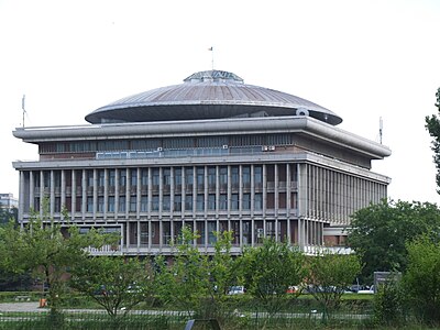 The main administrative building of Politehnica University