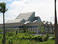 Vietnam National Convention Center on Pham Hung Boulevard