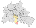 Deutsch: Wahlkreis Tempelhof-Schöneberg 8 für die Wahlen zum Abgeordnetenhaus von Berlin. Stand 2006