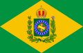 Bandiera dell'Impero del Brasile (1822-1870), con 19 stelle