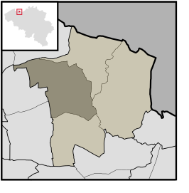 Kaart van Bassevelde