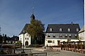 Church and rectory in Bernsbach