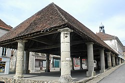 La halle di Condé-en-Brie.