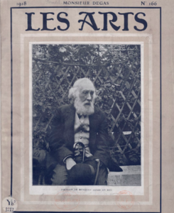 En ældre Degas, 1915. Af Albert Bartholomé