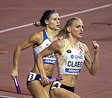 Hanne Claes Rang vier in 55,25 s