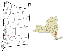 Location of Crown Heights, New York