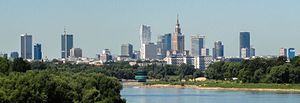 Varsova on luokiteltu maailmankaupungiksi.