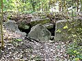 Ruins of fortifications at Fort Strzemięcin