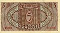 5 pengő reverse