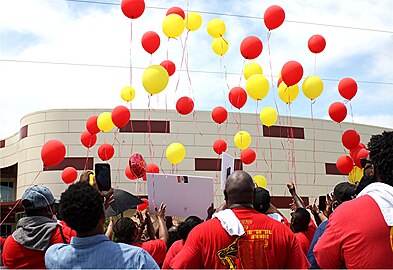 Jack Yates High School, Houston, May 30