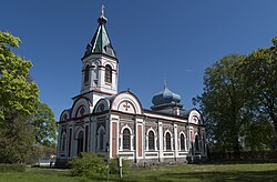 Pravoslavný kostel v Jaunjelgavě