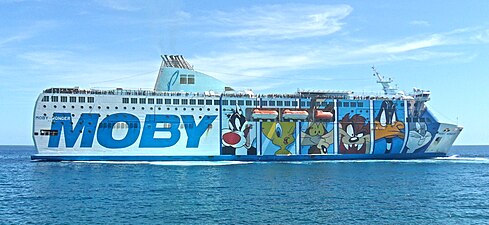 «Moby Wonder» som Looney Tunes ferge i 2011
