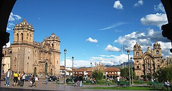 Cuzco központi tere