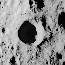 Снимок c борта Аполлона-16.