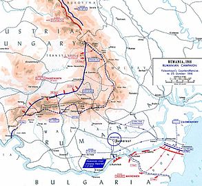 1916年9月至10月，同盟國的反擊。